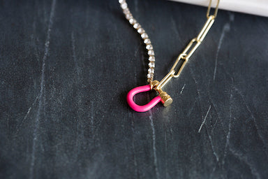 Flirt Carabiner Necklace