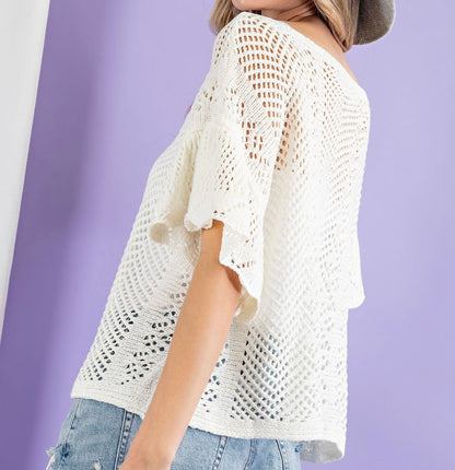 Boho Love Crochet Top