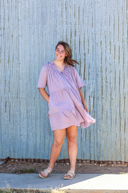 Lovely in Lavender Dress