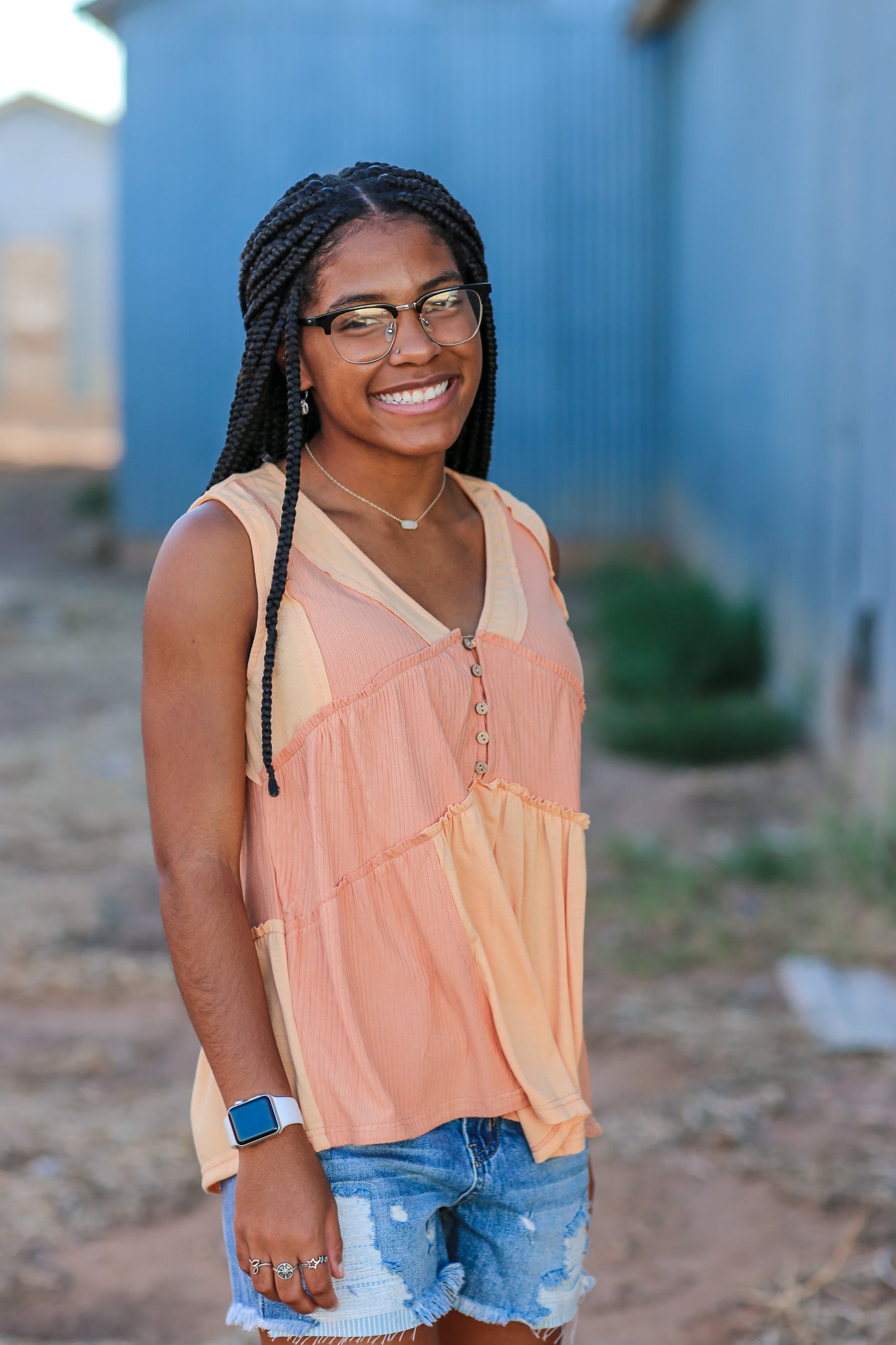 Creamsicle Tank