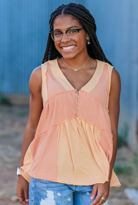 Creamsicle Tank