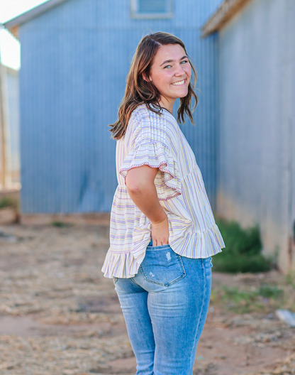 Mary Peasant Top