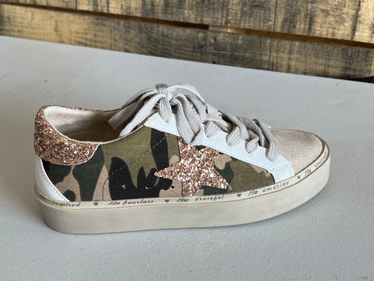 Reba Camo Sneaker